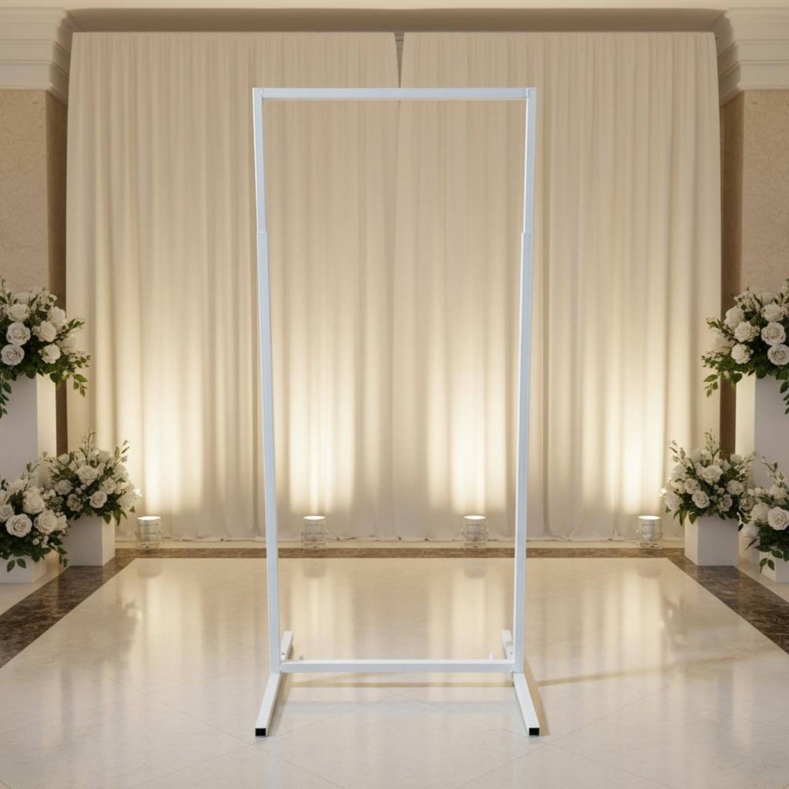 Wedding Support - Rectangular Backdrop Stand Thickened Steel Metal