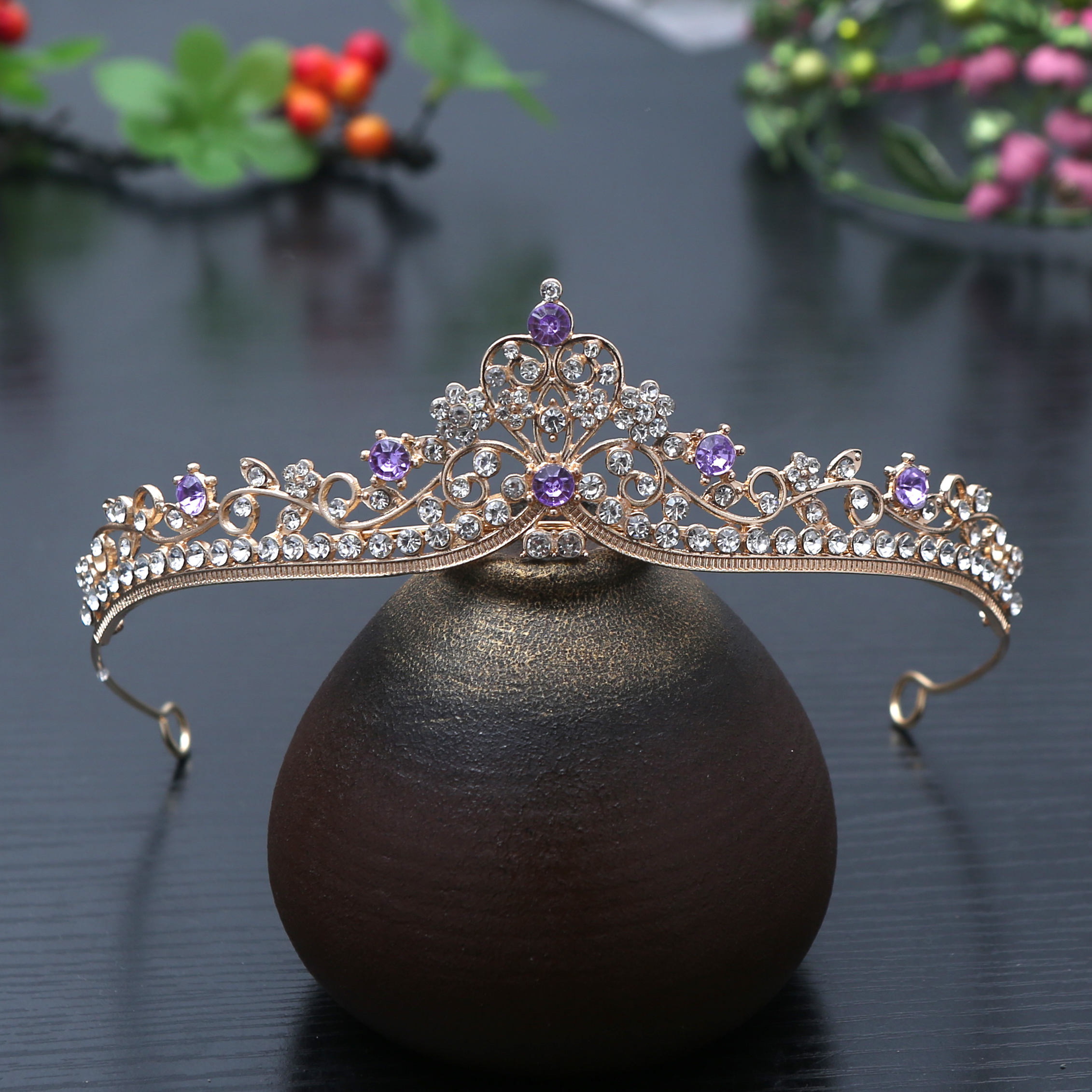 Wedding Party Supply - 1pc Exquisite Fashion Princess Crystal Hair