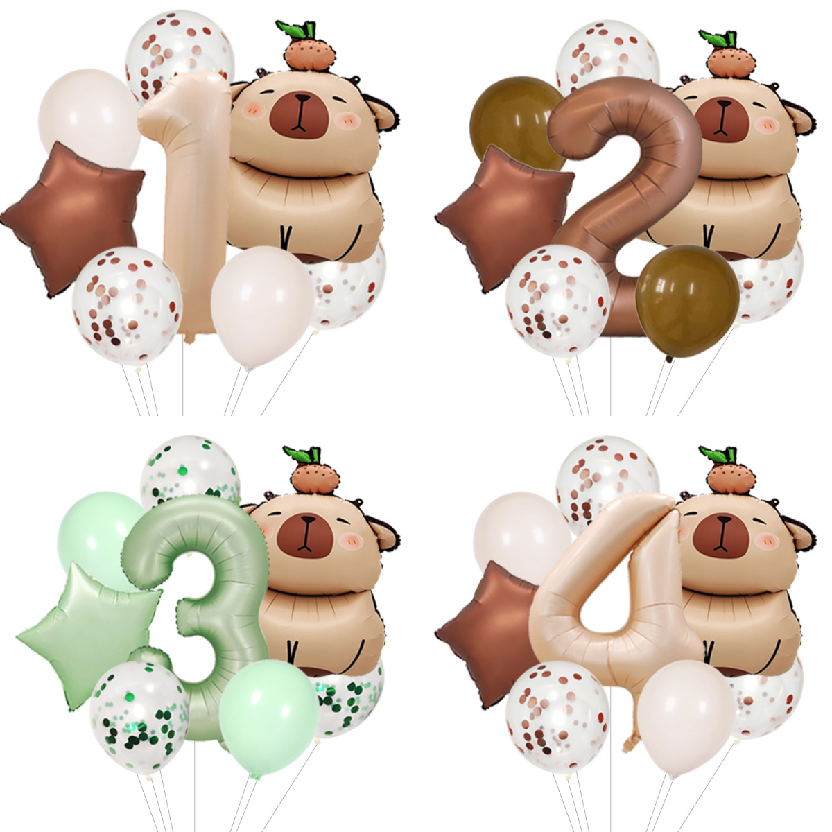 Supply Wedding Venue - Premium Themed Capybara Balloon Collection Full