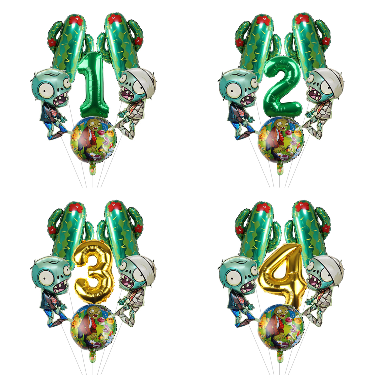 Supply Wedding Venue - PVZ Plants vs Zombies Balloon Pack