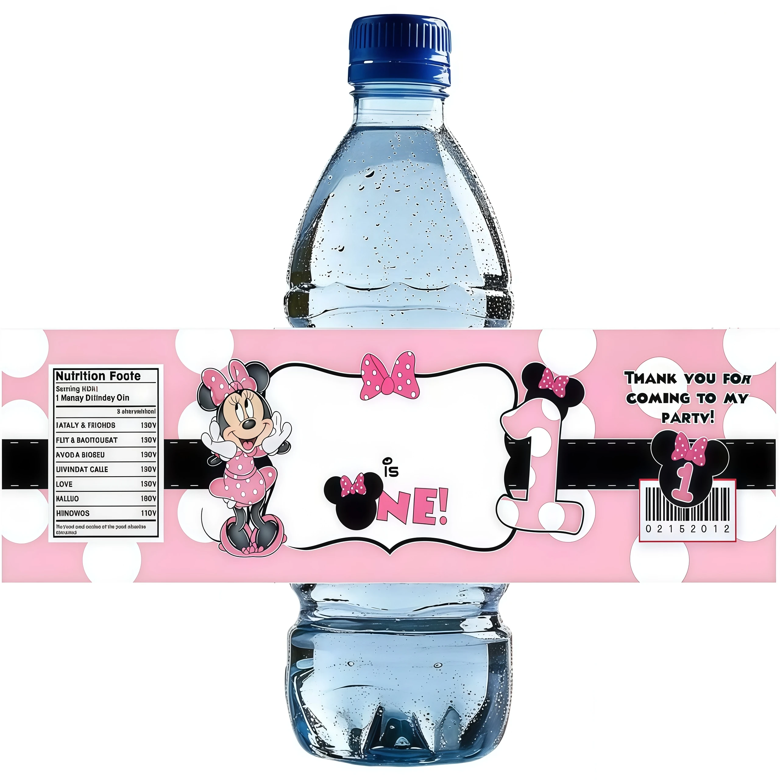 Minnie Party Supplies Bottle L - Wedding Water Supply recensie en prijs
