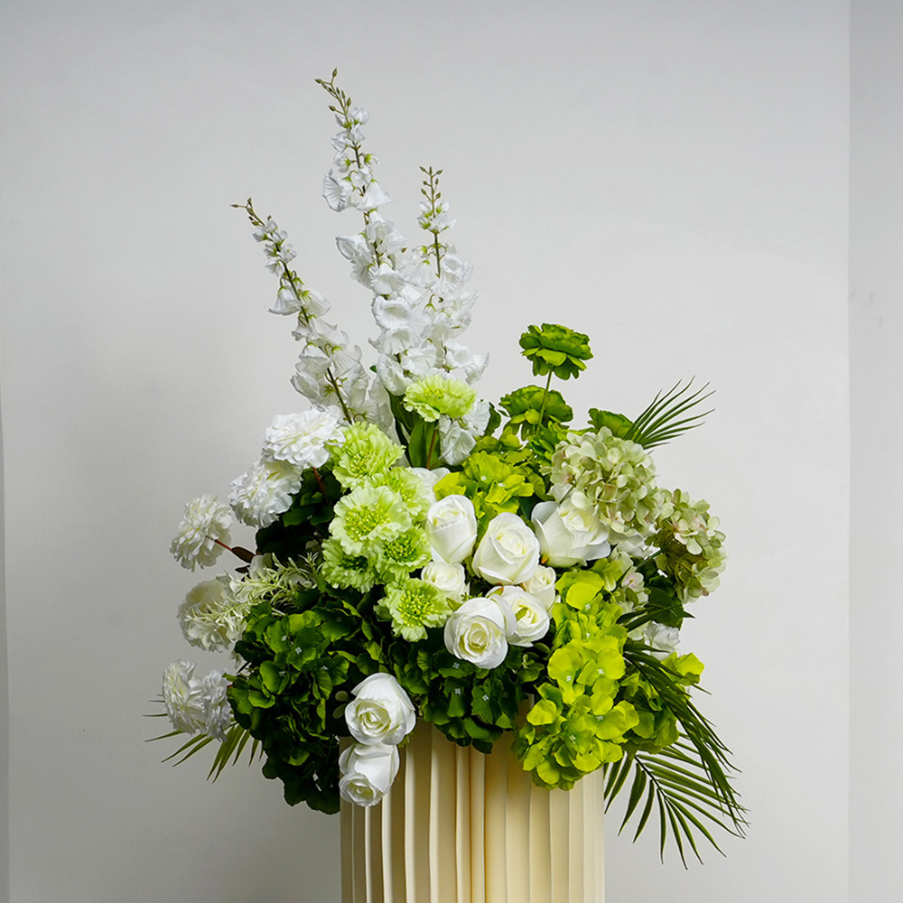 Luxury White Green Arrangement - Wedding Event Supply recensie en prijs