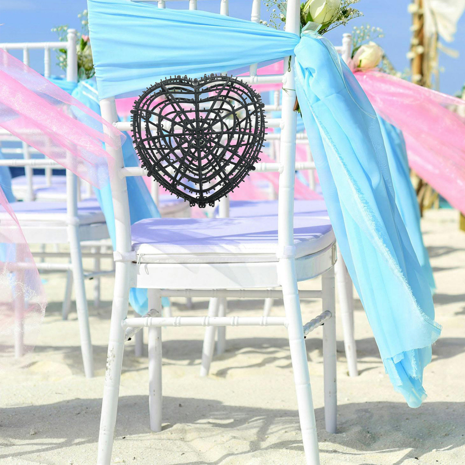 2Pcs Artificial Heart Shaped F - Wedding Supply Decor recensie en prijs