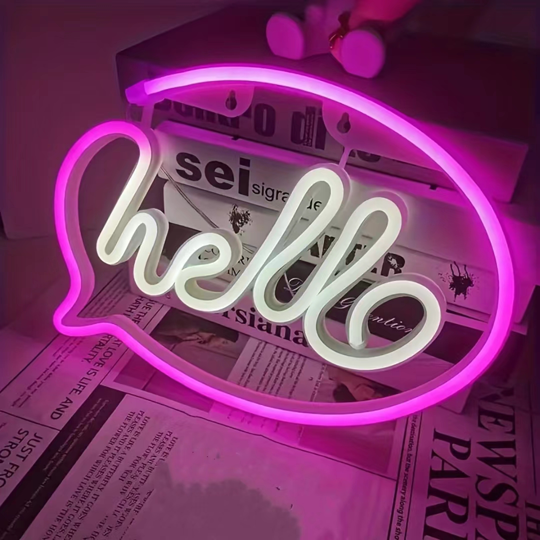 Hello Neon LED Light USB or Ba - Wedding Power Supply recensie en prijs