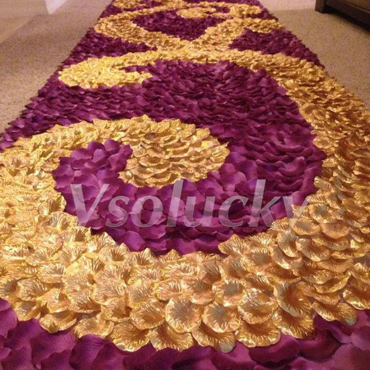 100pcs/pack Silk Rose Petals T - Supply Wedding Venue recensie en prijs