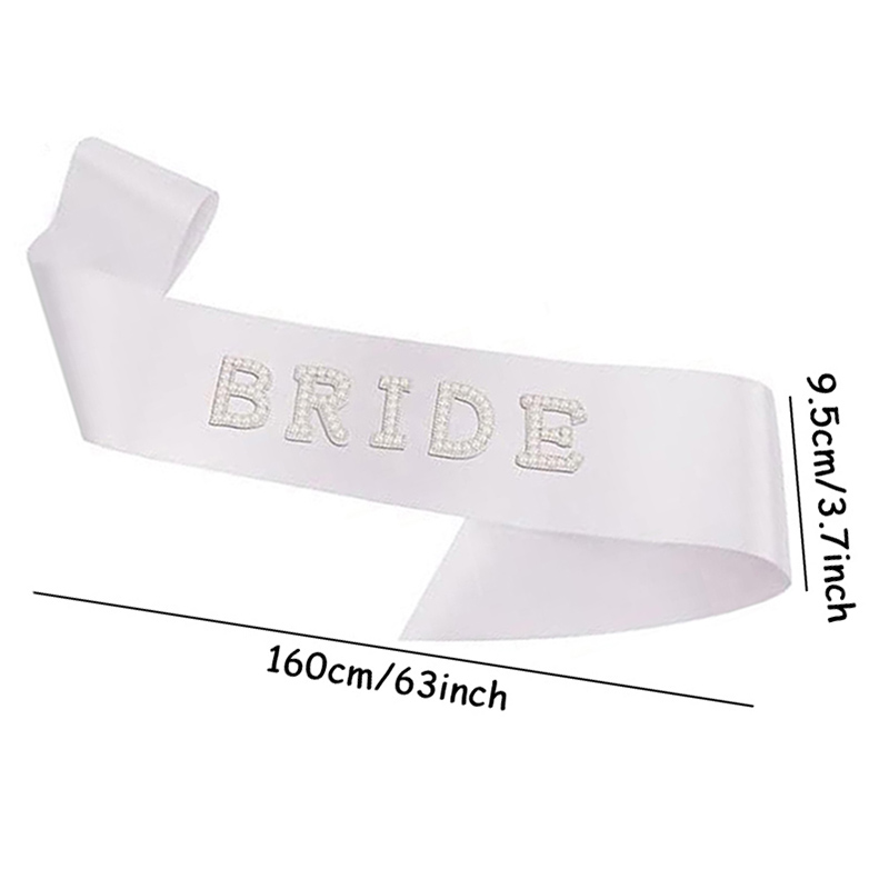 1pc 2025 Bride To Be Shoulder  - Wedding Water Supply recensie en prijs