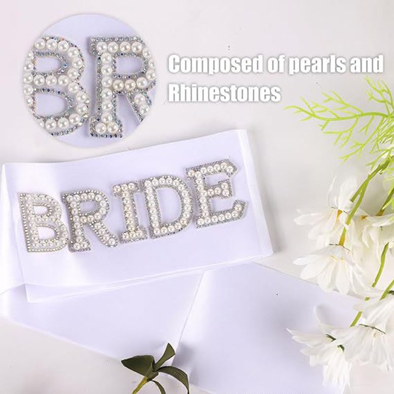 1pc 2025 Bride To Be Shoulder  - Wedding Water Supply recensie en prijs