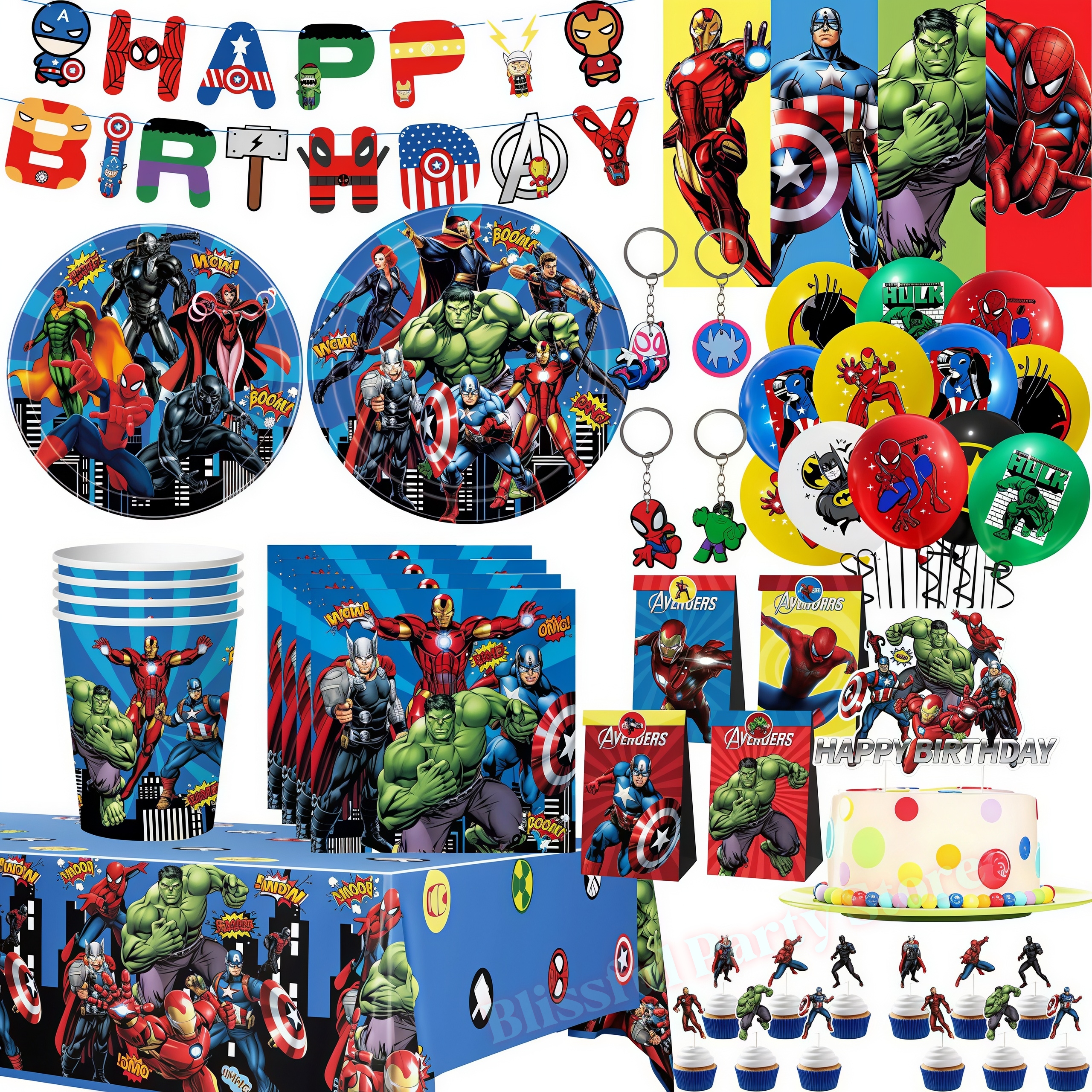 Avengers Birthday Party Decora - Wedding Supply Kit recensie en prijs
