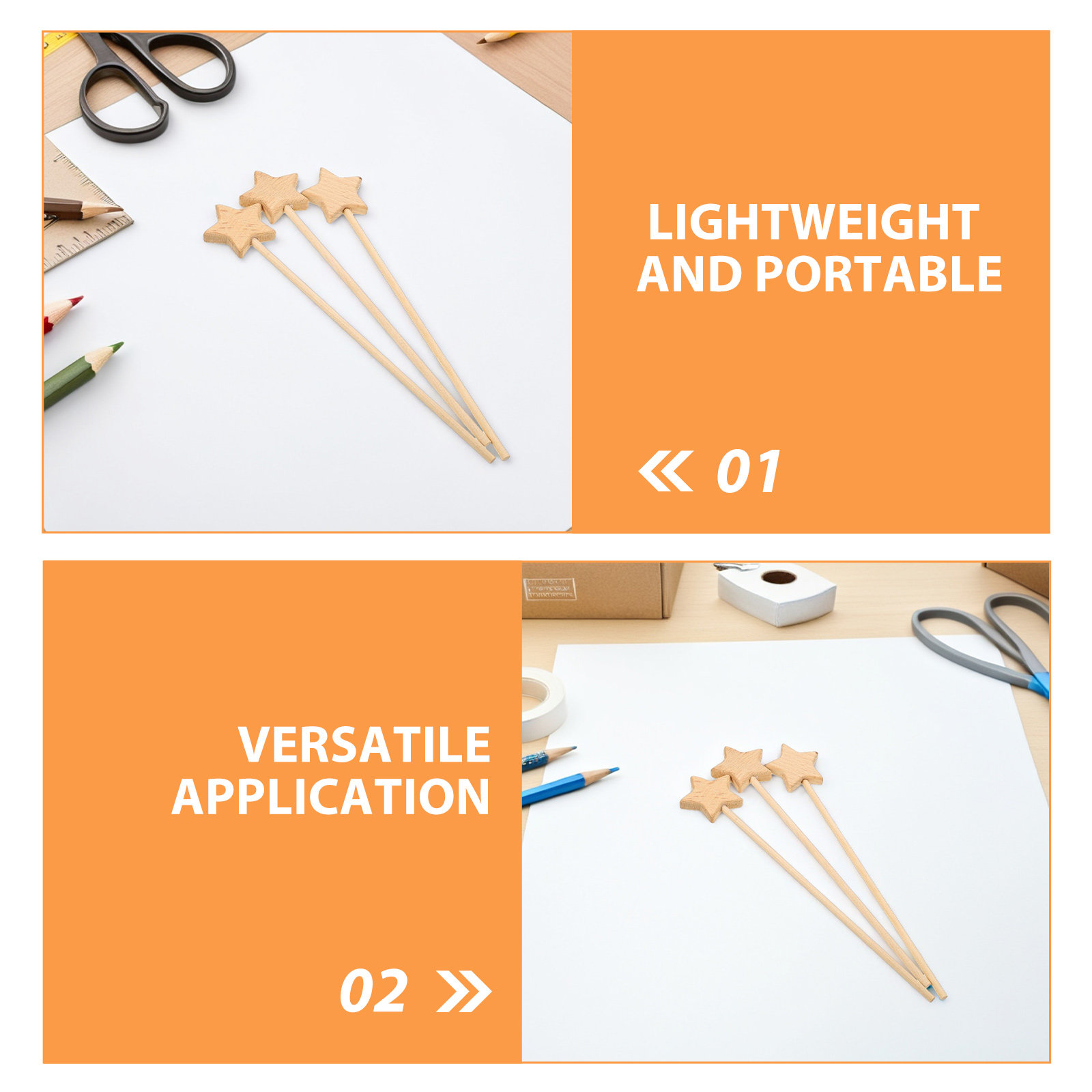 10Pcs DIY Unpainted Wooden Fai - Wedding Supply Kit recensie en prijs