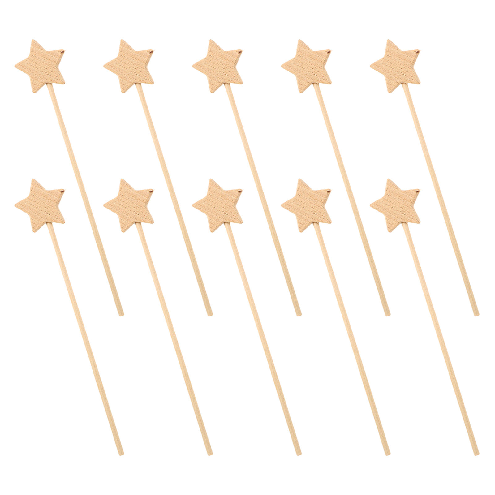 10Pcs DIY Unpainted Wooden Fai - Wedding Supply Kit recensie en prijs