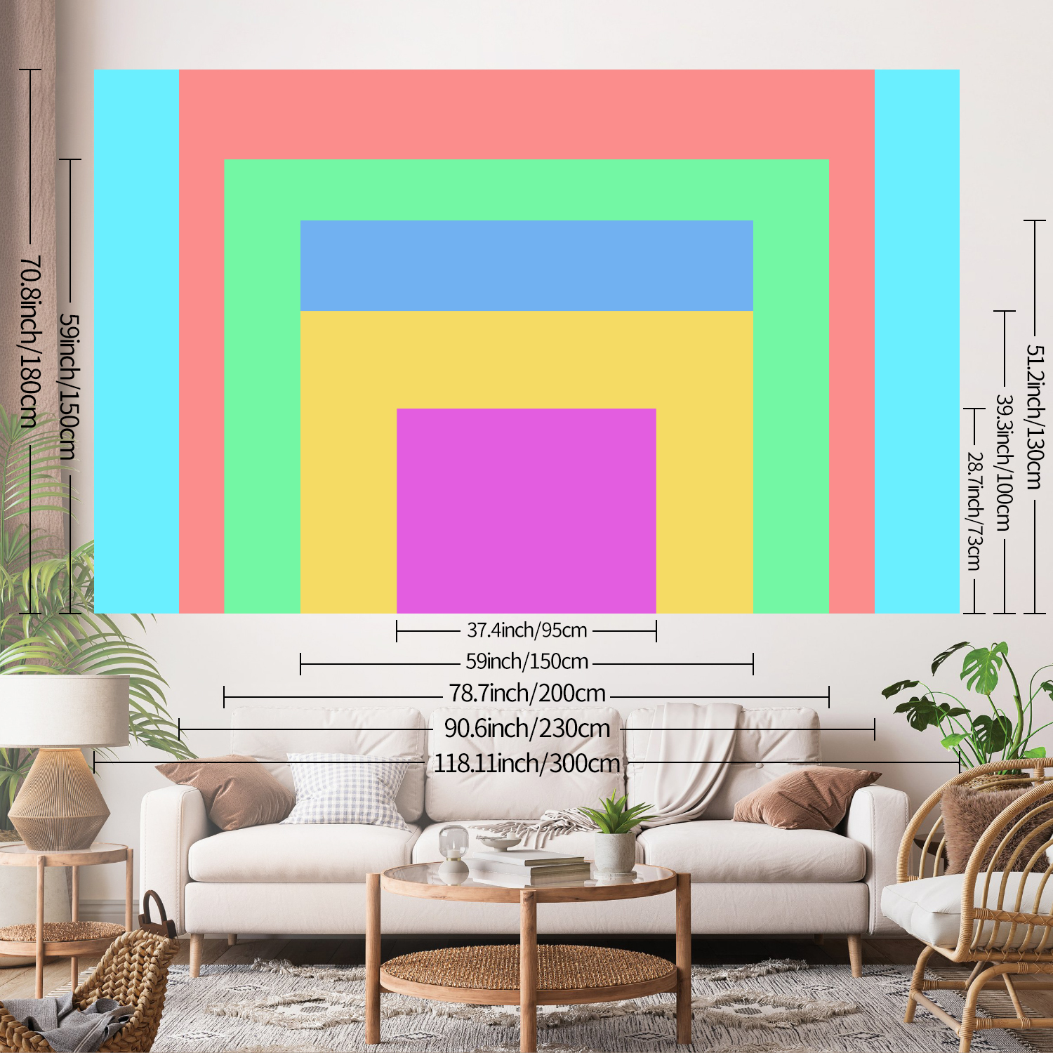 1pc Customized tapestries, cus - Wedding Party Supply recensie en prijs