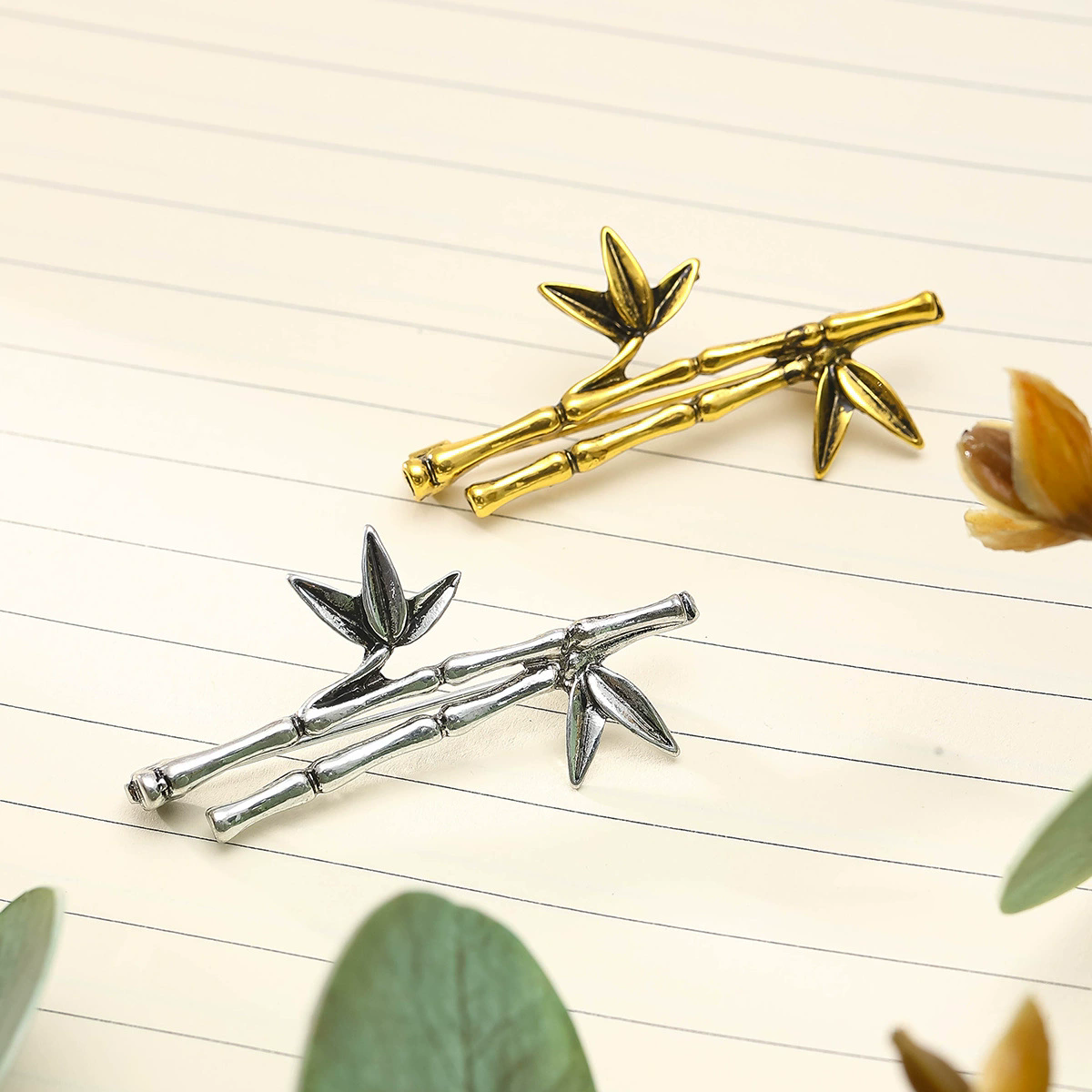 Leaf Bamboo Brooch For Men Wom - Suit Supply Wedding Party recensie en prijs