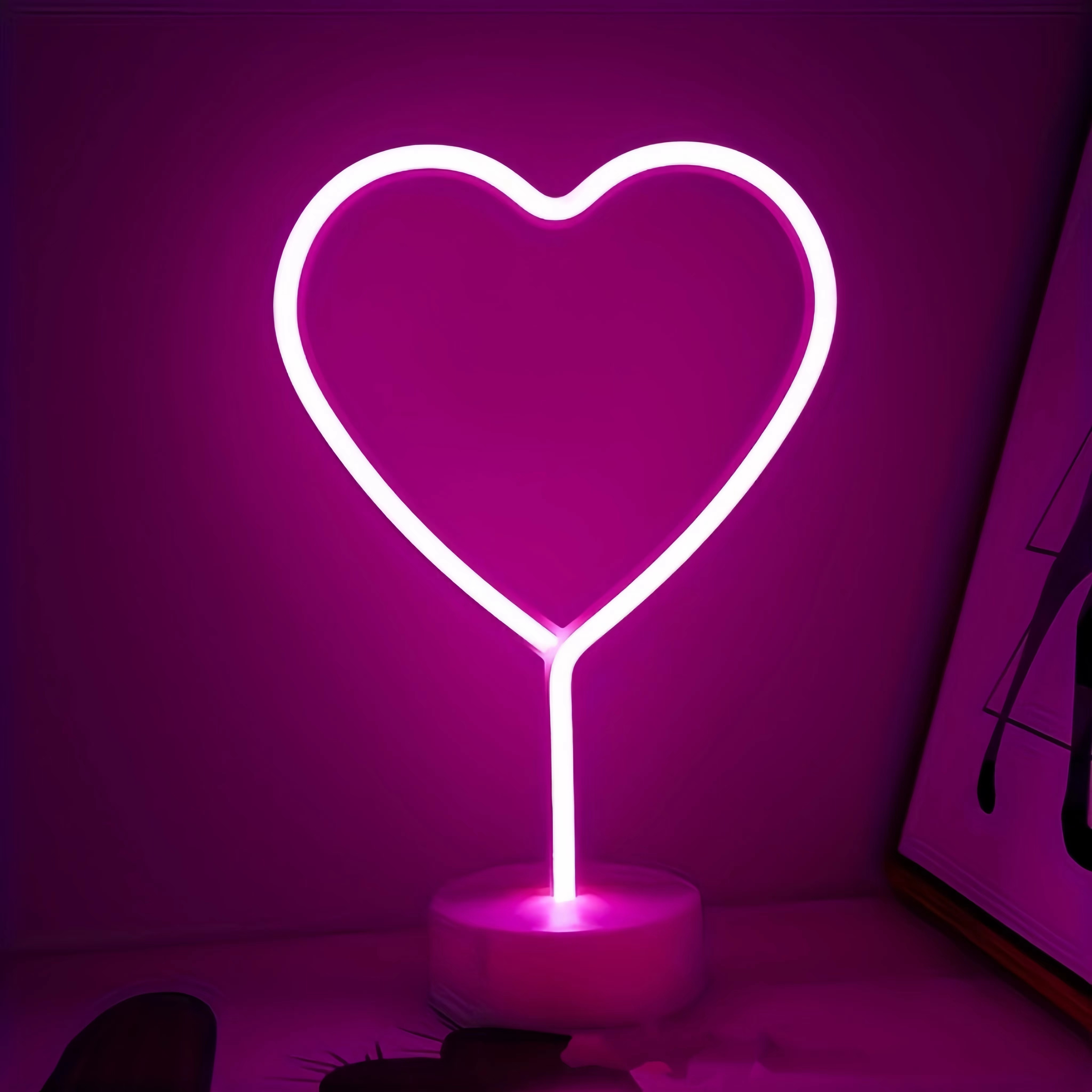 Heart shaped neon light, batte - Wedding Power Supply recensie en prijs