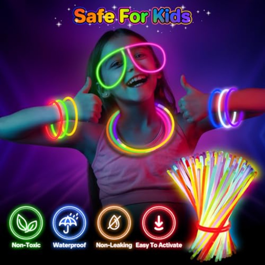 400Pcs Glow Sticks Bulk Party  - Wedding Supply In Bulk recensie en prijs