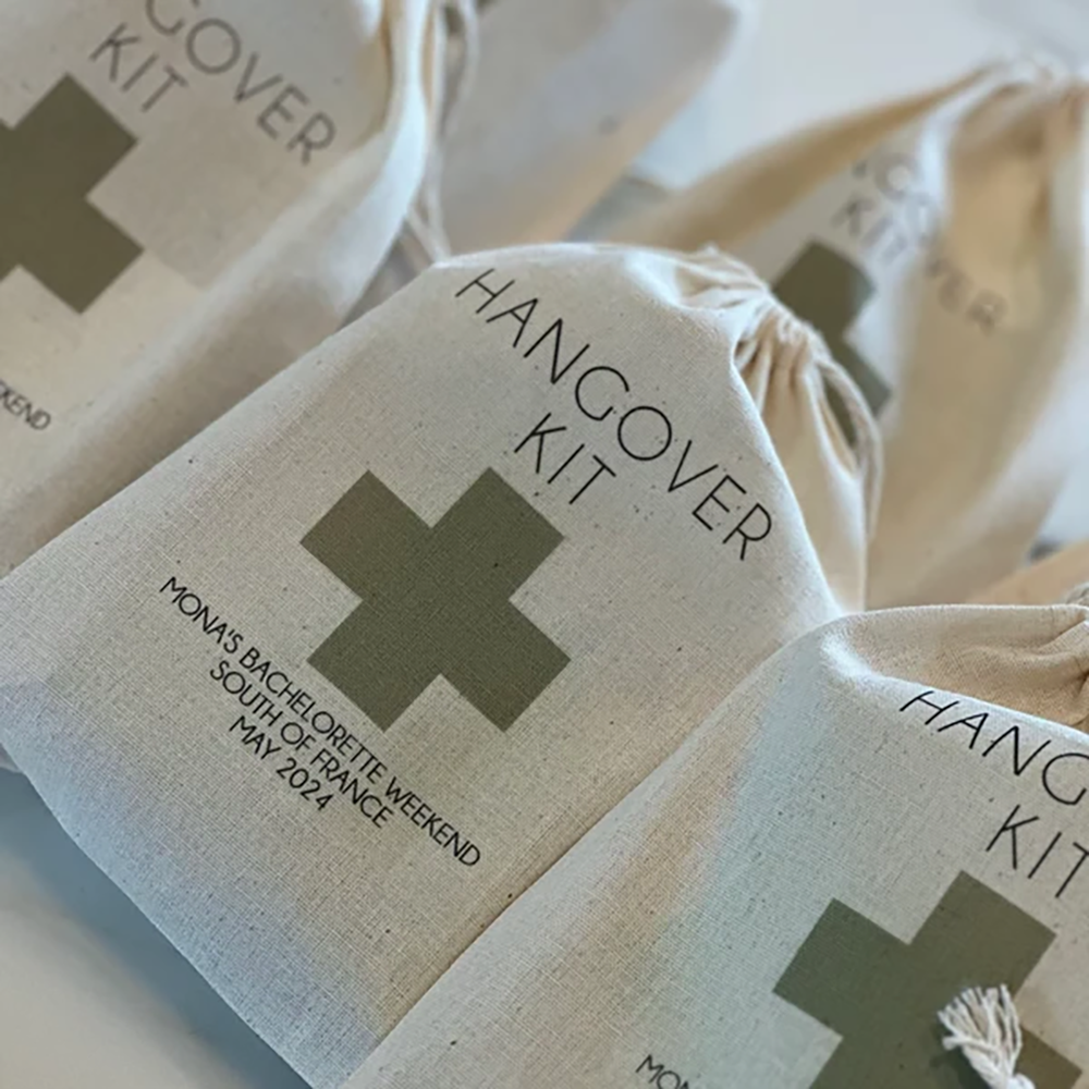 Custom 5Pcs Hangover Kit Cotto - Wedding Supply Kit recensie en prijs