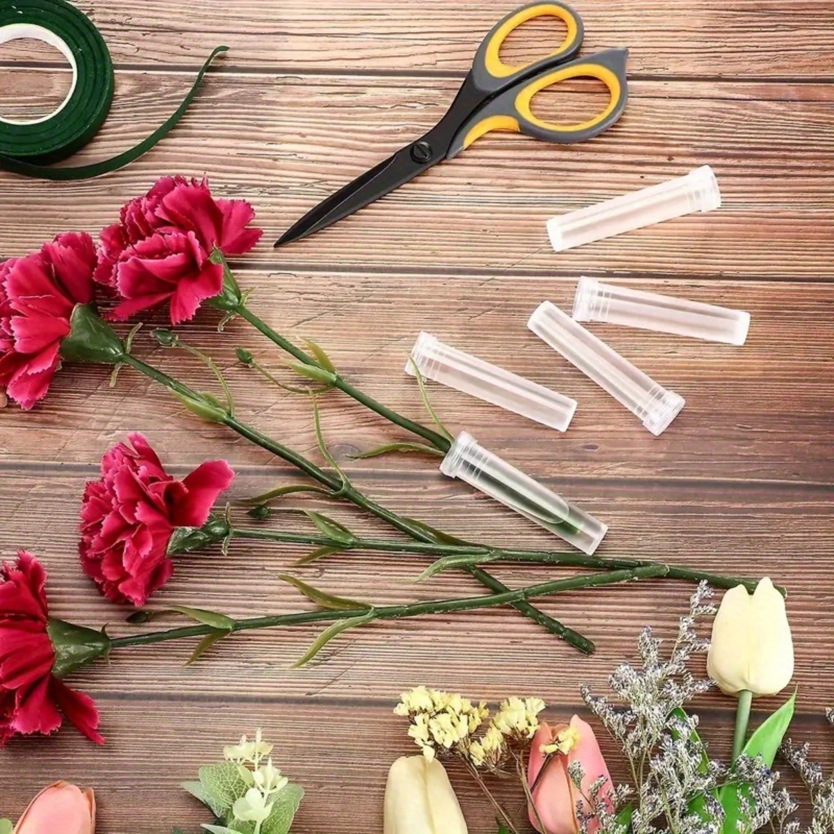 10Pc Transparent Plastic Flora - Wedding Supply Decor recensie en prijs
