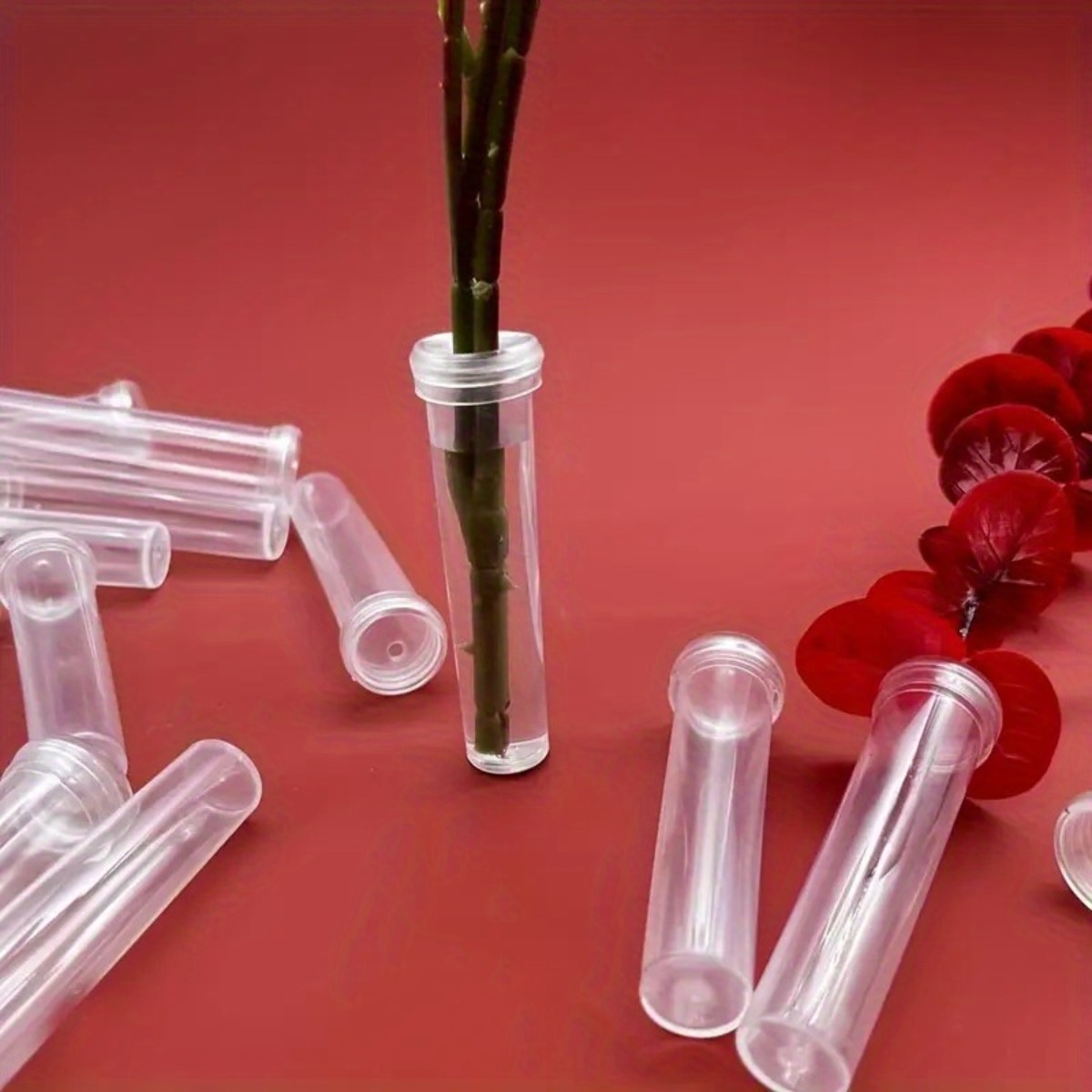 10Pc Transparent Plastic Flora - Wedding Supply Decor recensie en prijs