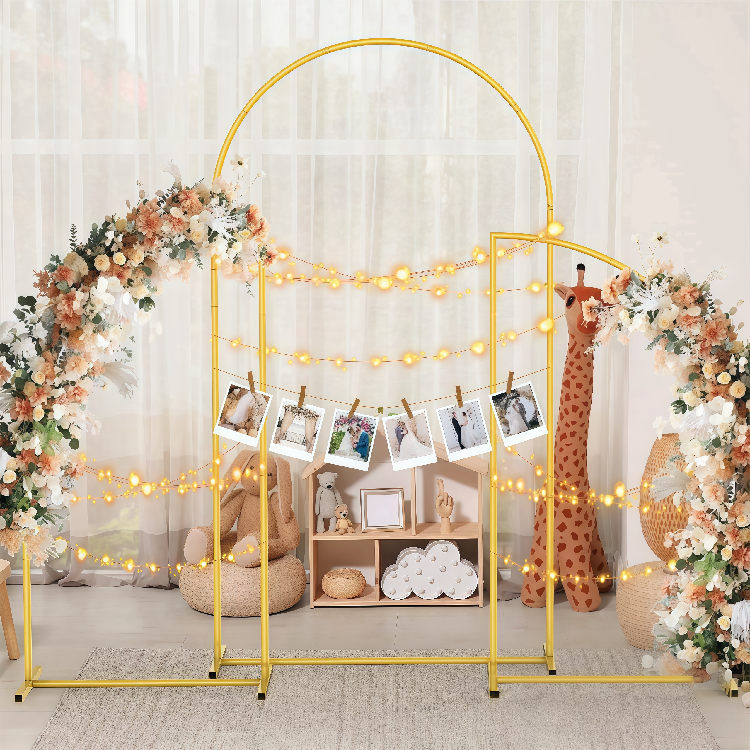 Crown Metal Arch Stand,3pcs Se - Wedding Support recensie en prijs