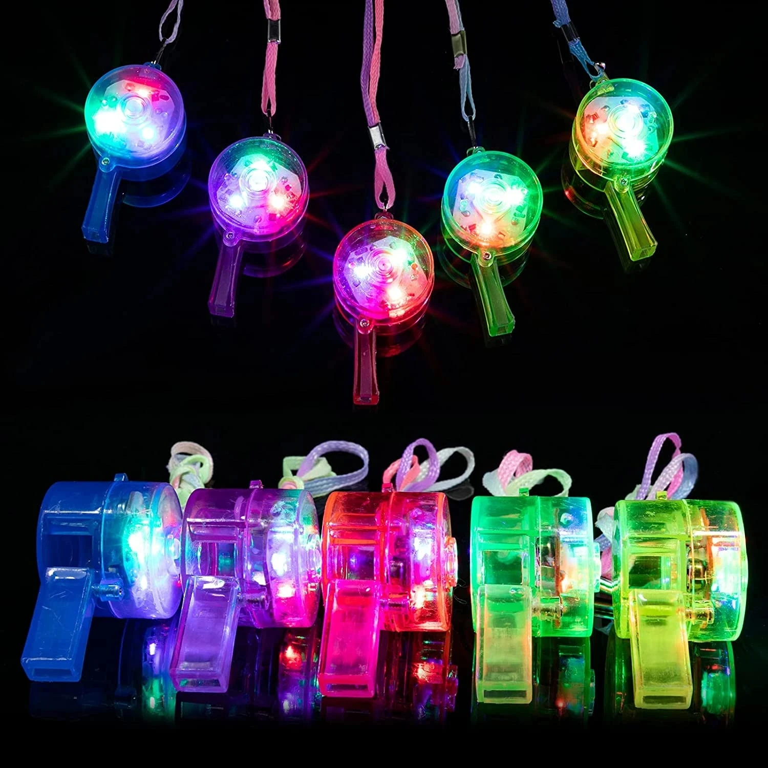 LED Light Up Whistle Glow Whis - Wedding Supply In Bulk recensie en prijs