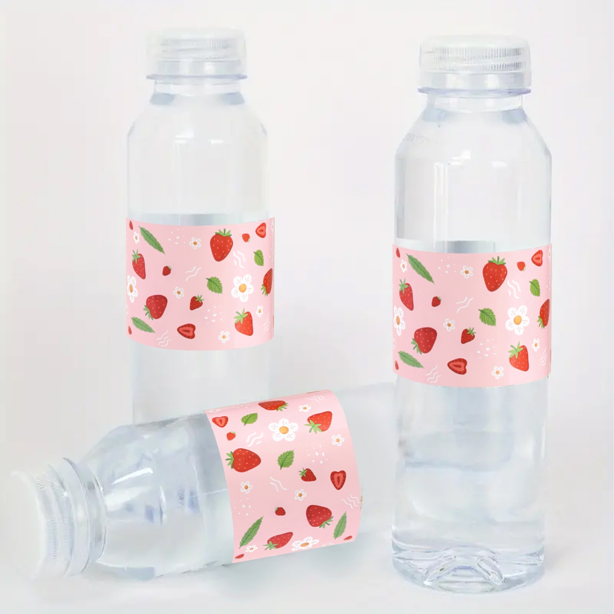 10pcs Strawberry Water Bottle  - Wedding Water Supply recensie en prijs
