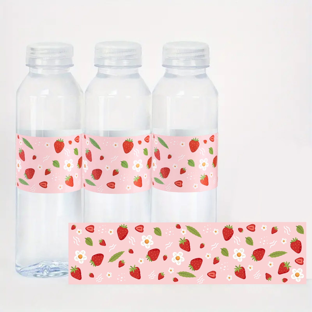 10pcs Strawberry Water Bottle  - Wedding Water Supply recensie en prijs