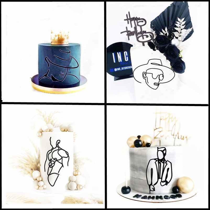 Sketch Face Acrylic Birthday C - Suit Supply Wedding Party recensie en prijs