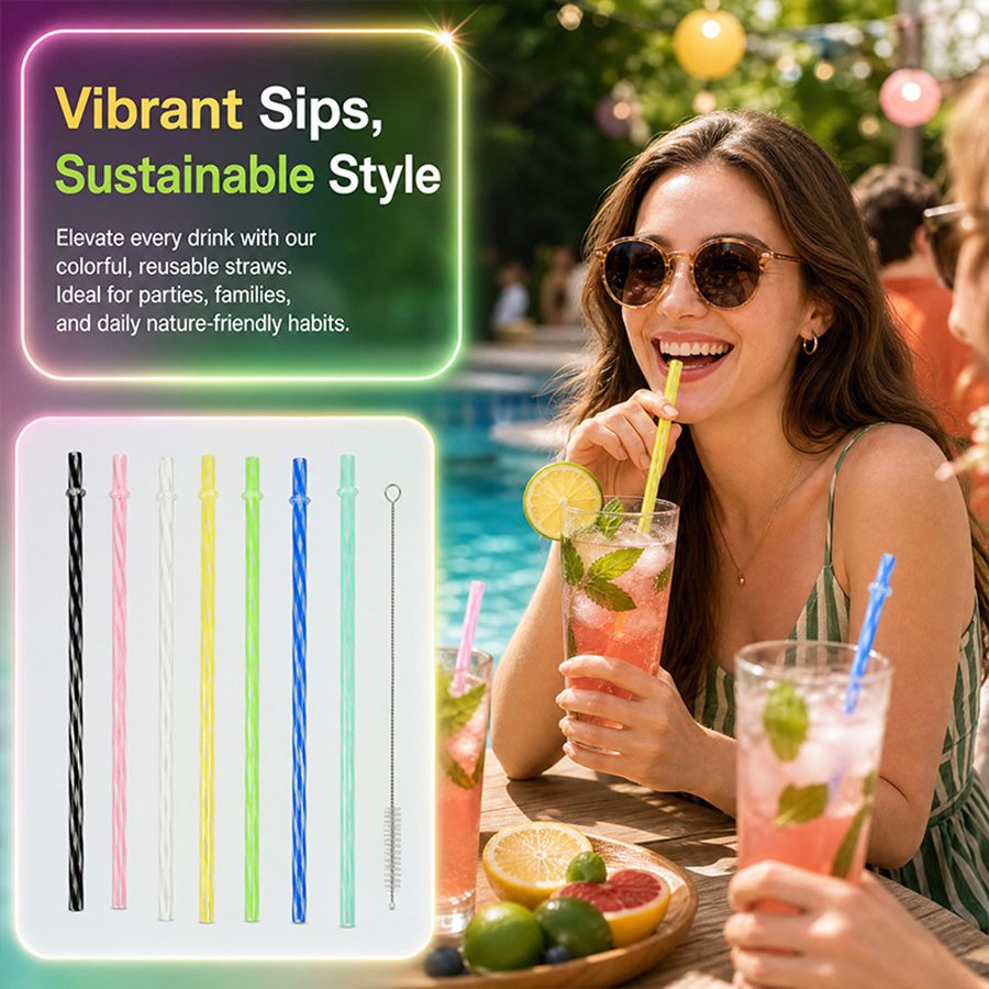 25Pcs Colorful Striped Reusabl - Wedding Supply In Bulk recensie en prijs