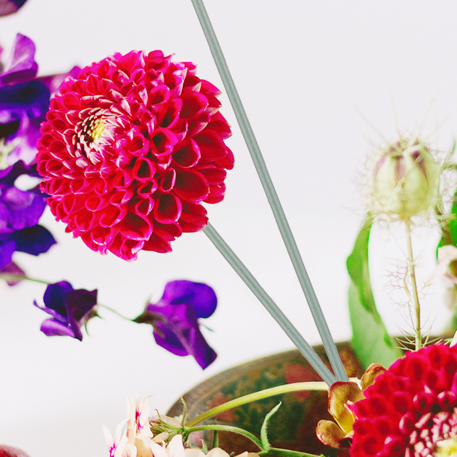 11Pcs DIY Flower Stems Plastic - Wedding Support recensie en prijs