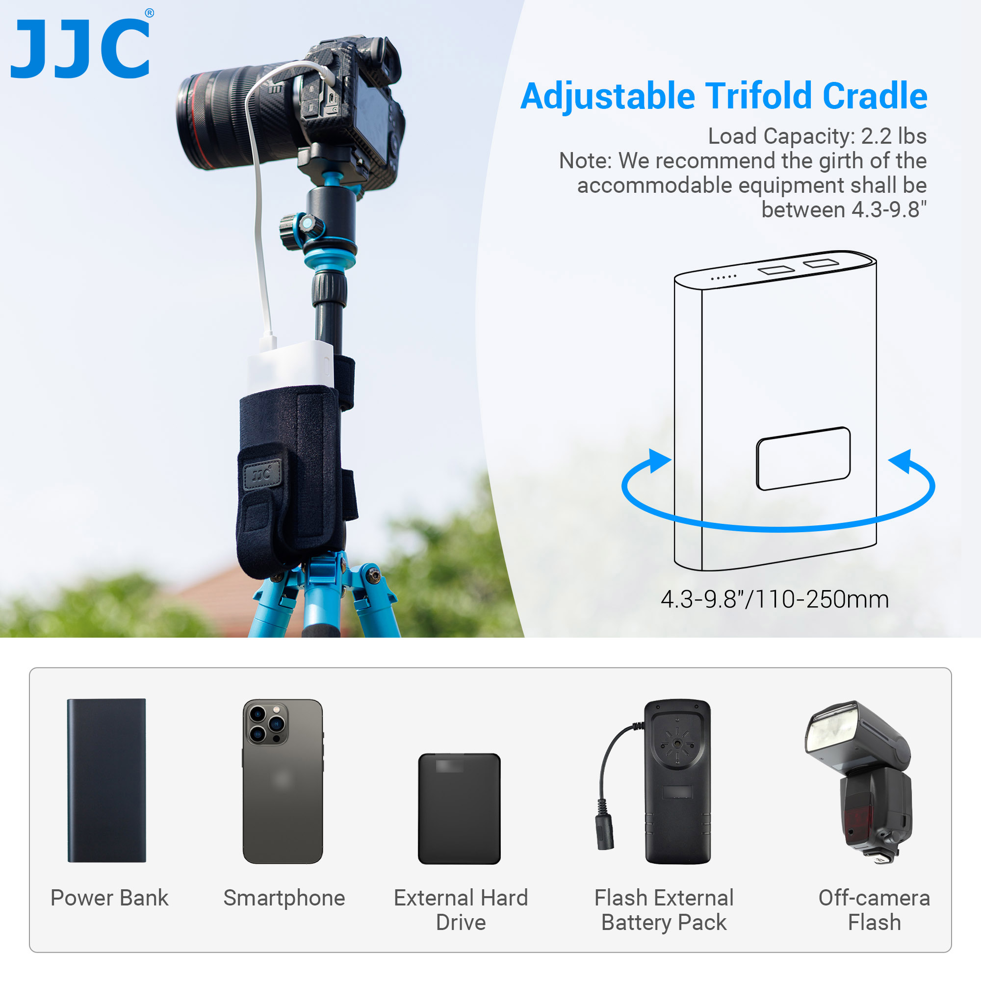 JJC Equipment Mounting Strap C - Wedding Power Supply recensie en prijs