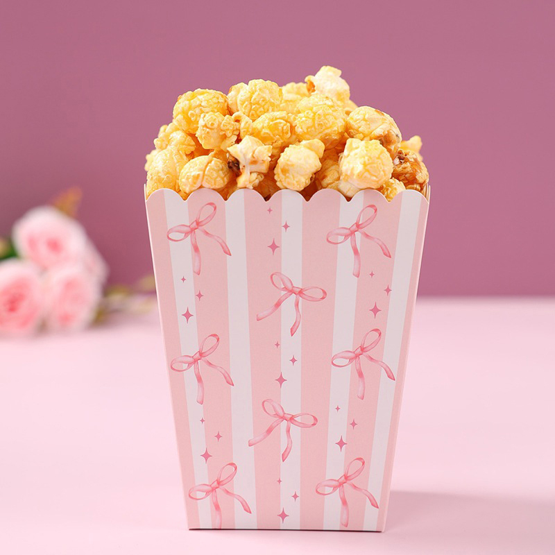 10Pcs Bow Paper Popcorn Boxes  - Wedding Supply Decor recensie en prijs