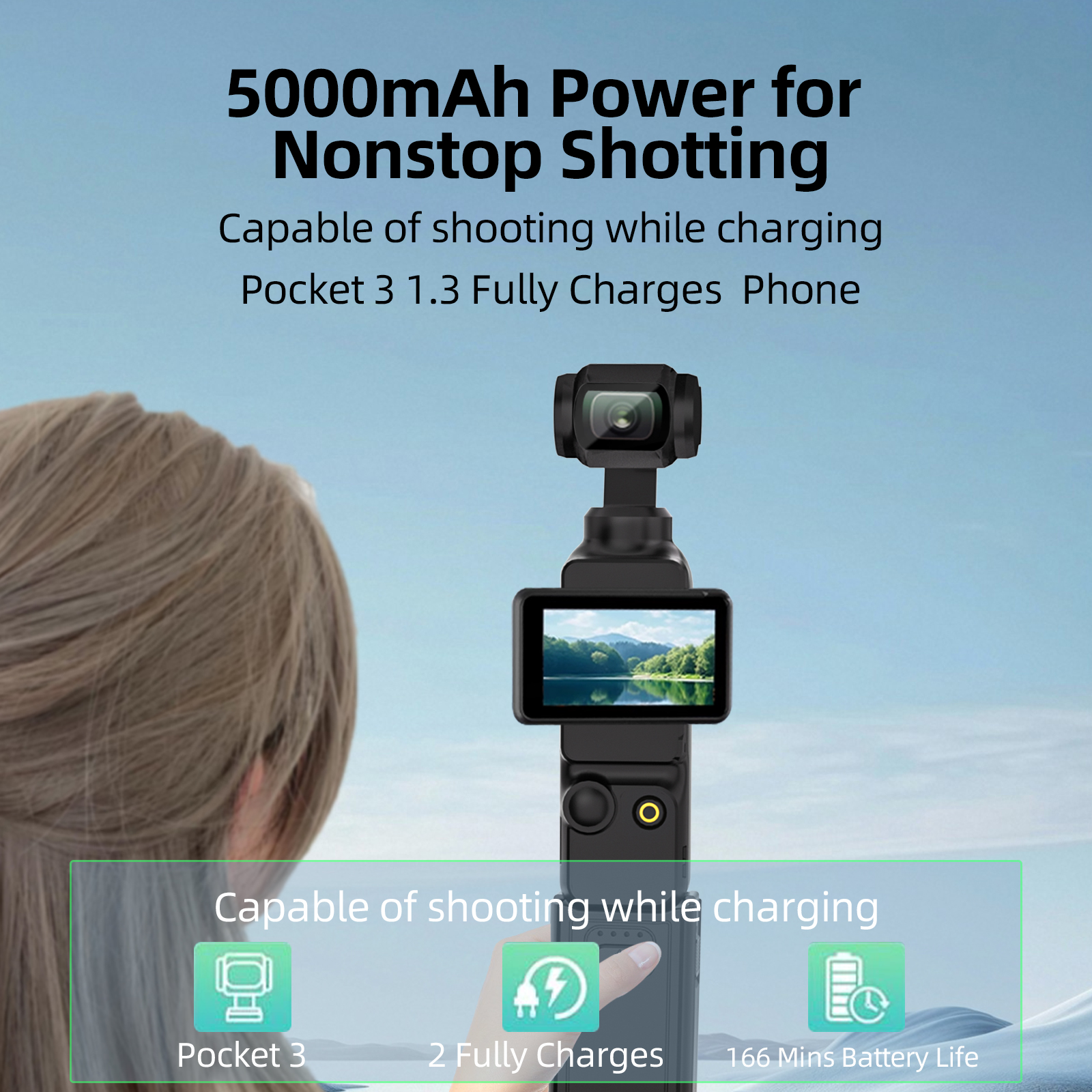 Action Camera Charging Handle  - Wedding Power Supply recensie en prijs