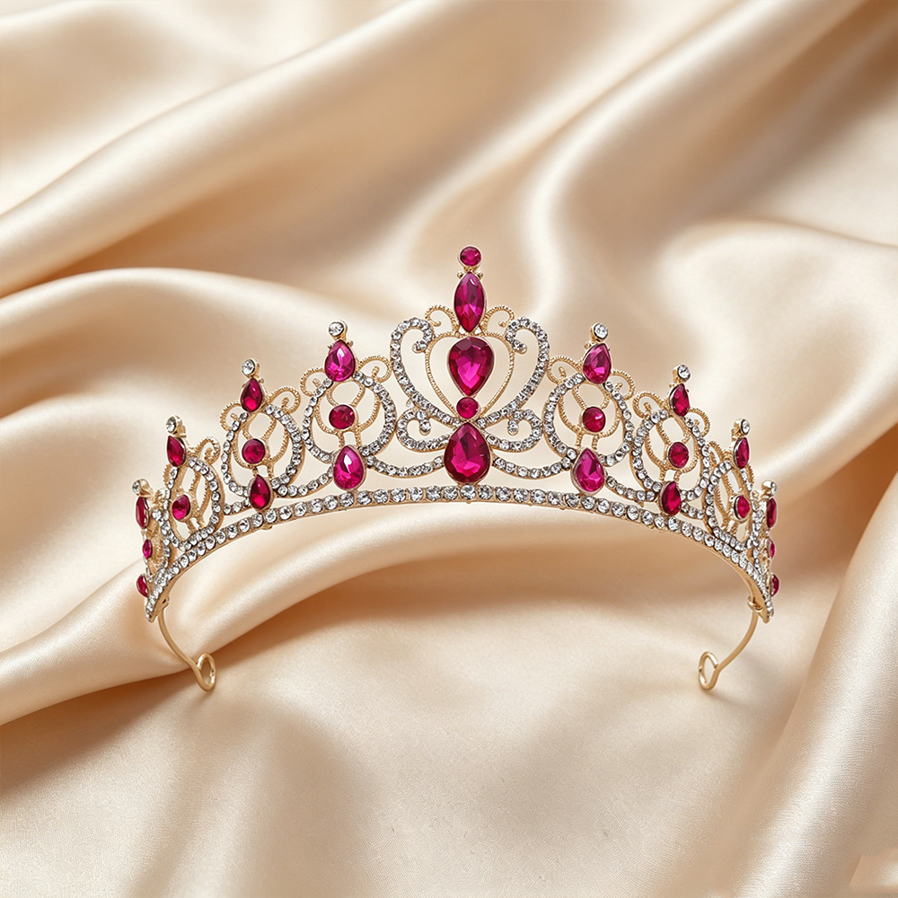 Luxury Vintage Gold Tiara Crow - Wedding Party Supply recensie en prijs