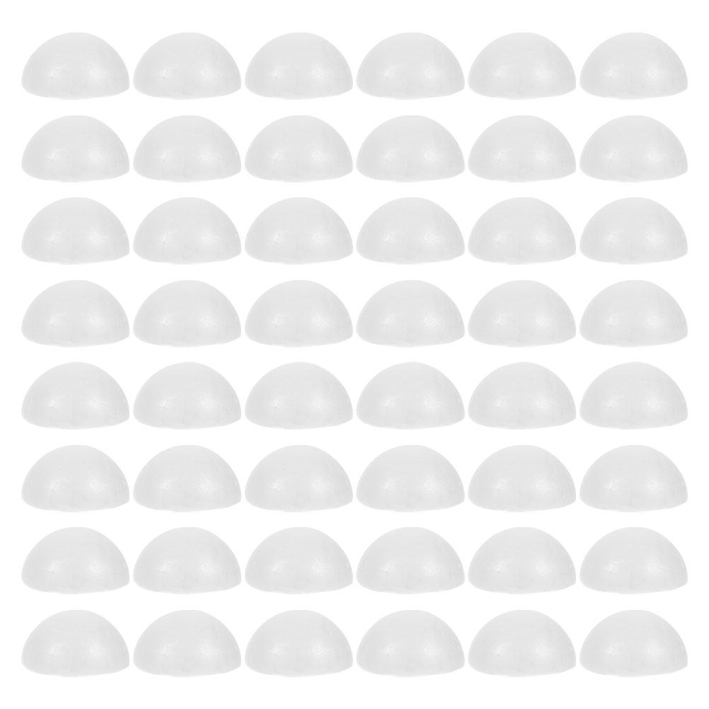 100Pcs White Foam Half Balls H - Wedding Supply Decor recensie en prijs