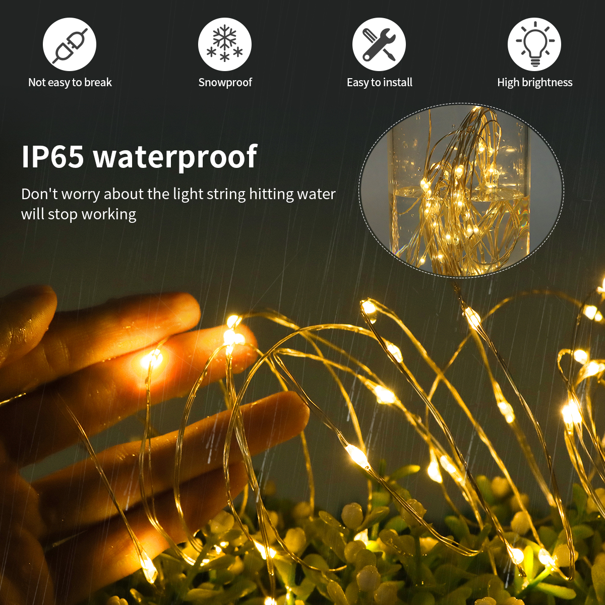 10M-100M LED String Fairy Ligh - Wedding Power Supply recensie en prijs