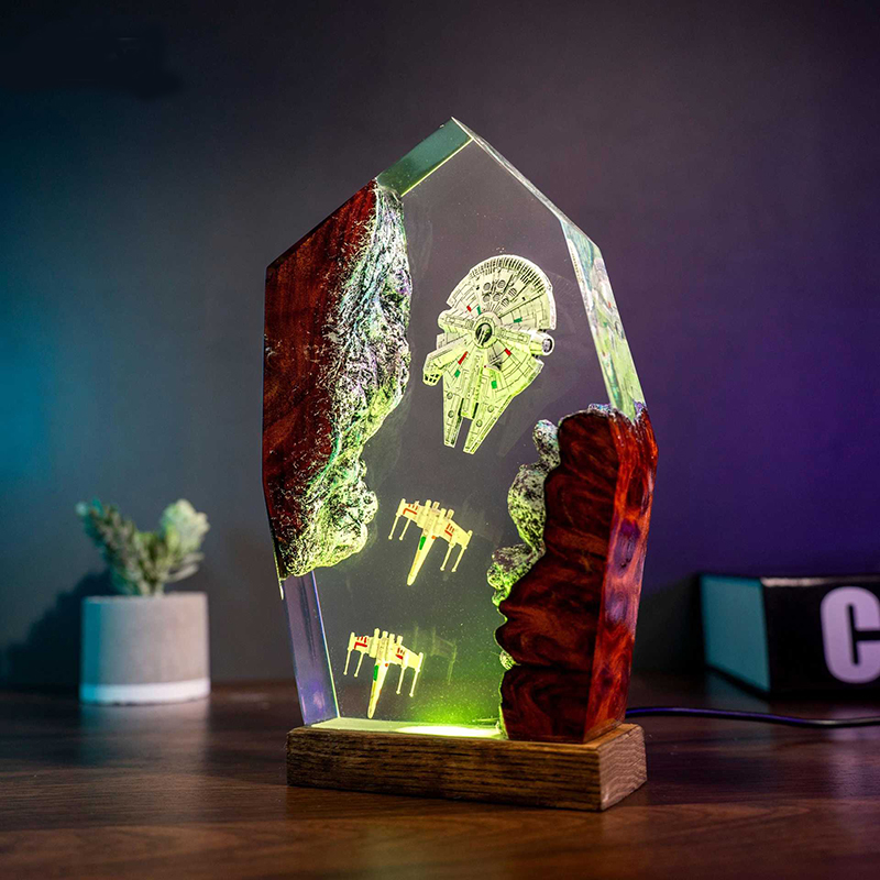Table Resin Lamp Universe War  - Wedding Party Supply recensie en prijs