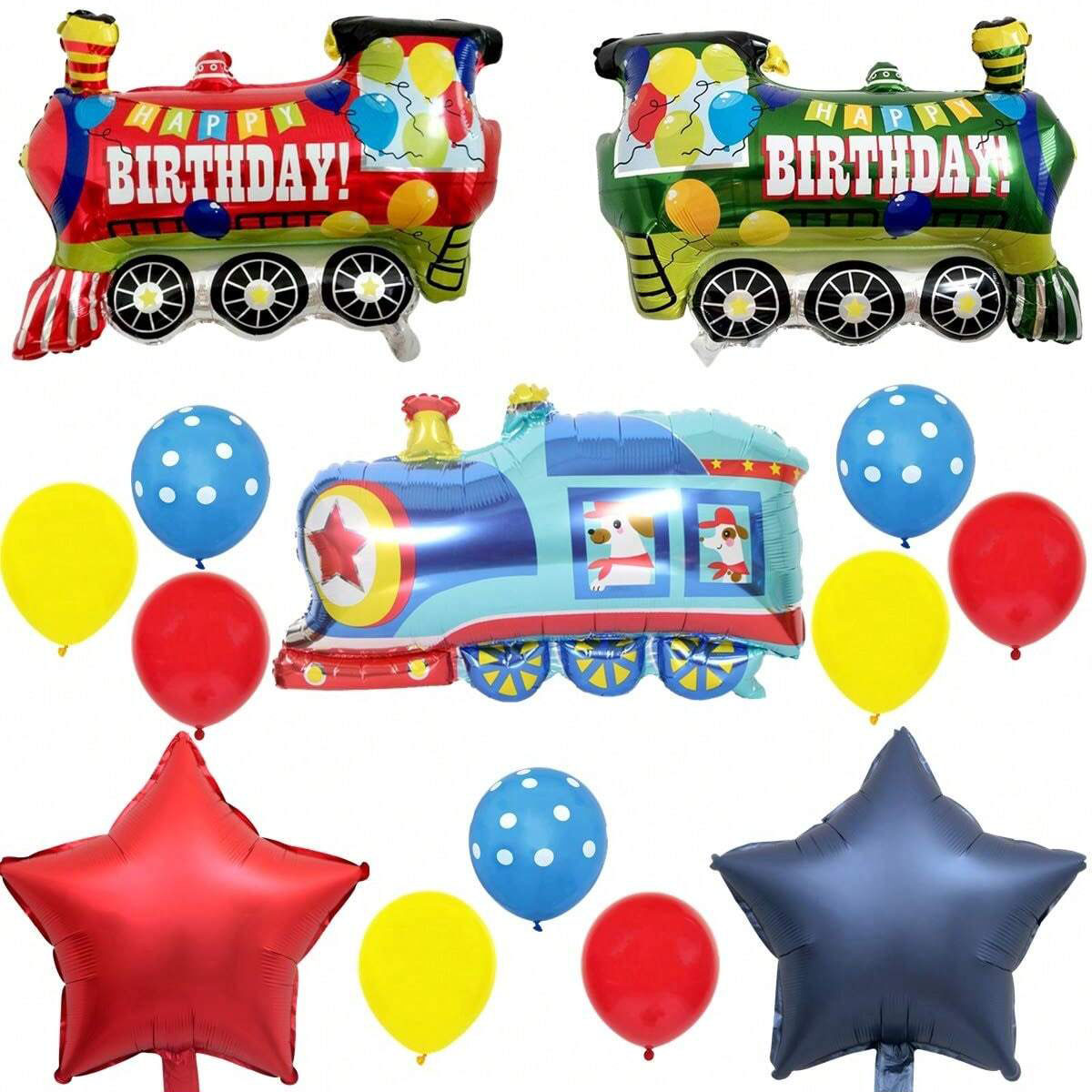 14pcs Train Balloon Kit for Bi - Wedding Supply Kit recensie en prijs
