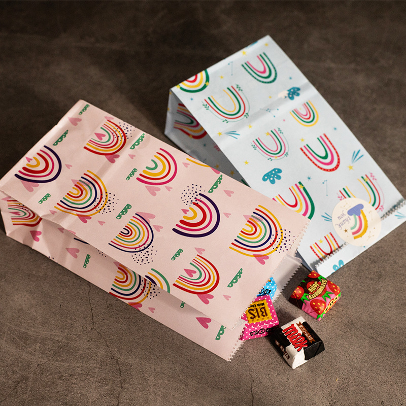Small Paper Bags Rainbow Print - Wedding Event Supply recensie en prijs
