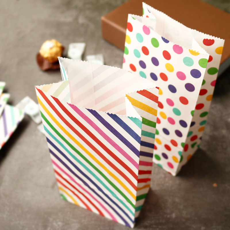 Small Paper Bags Rainbow Print - Wedding Event Supply recensie en prijs