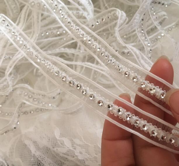 1.3cm Wide New Beads White Bla - Wedding Water Supply recensie en prijs