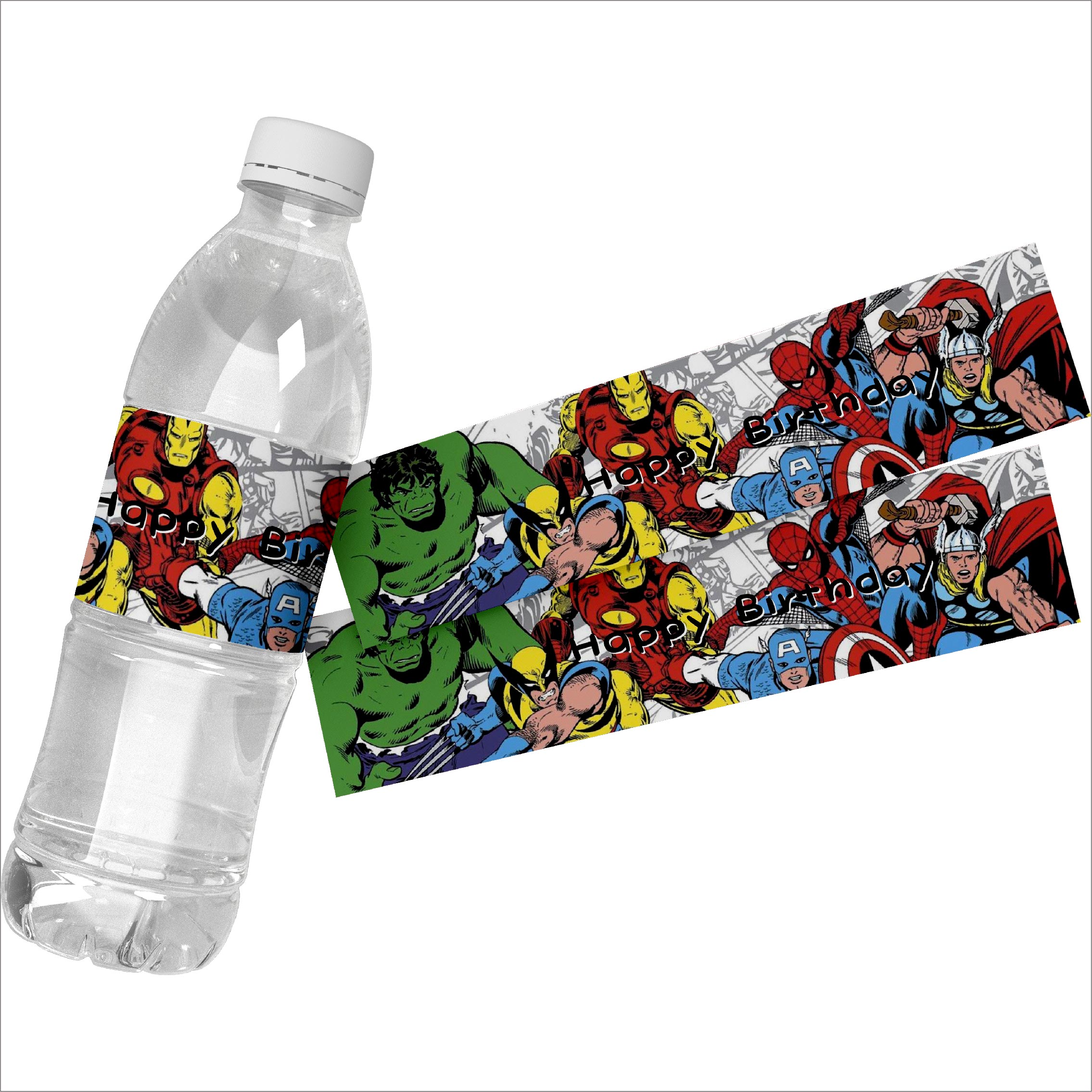 6pcs Marvel Avengers Cartoon W - Wedding Water Supply recensie en prijs