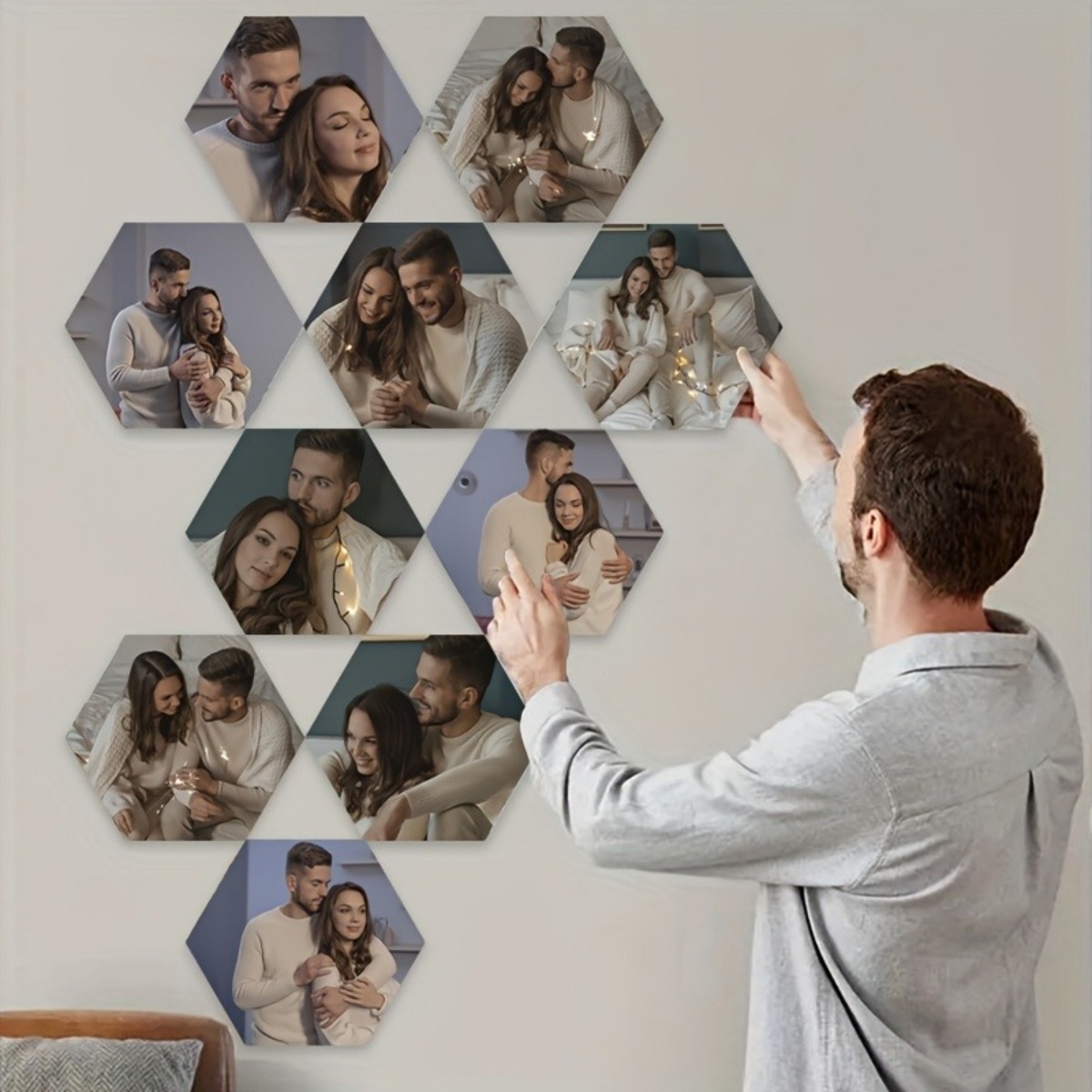 Custom Wall Decor — Modern Hex - Wedding Party Supply recensie en prijs
