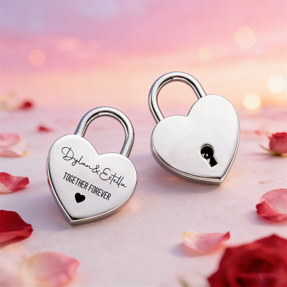 Custom Name Heart-Shaped Padlo - Wedding Party Supply recensie en prijs