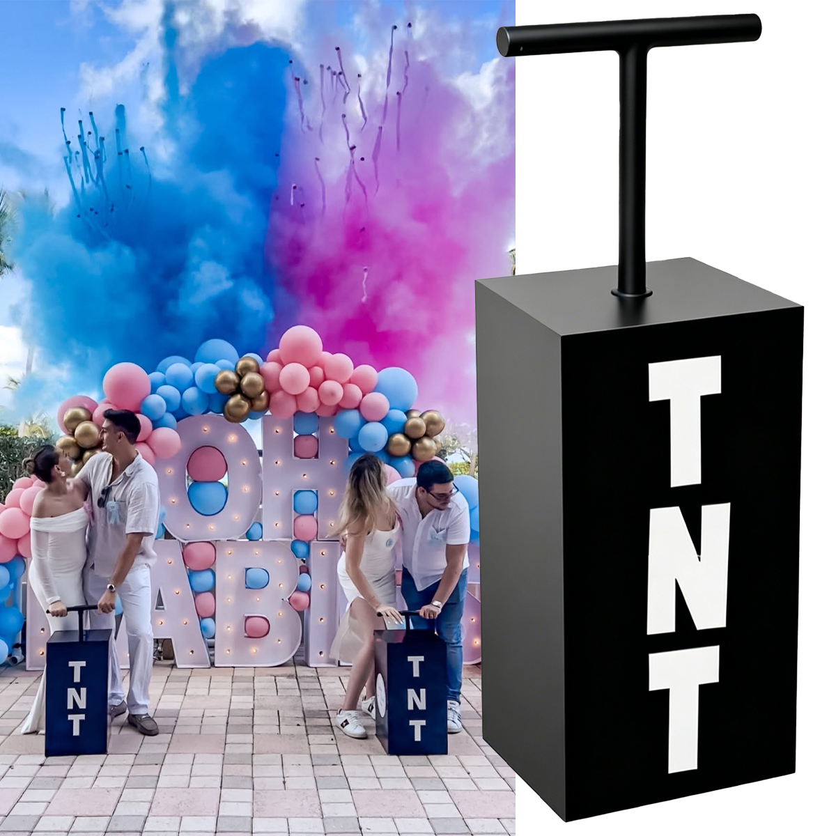 Tnt Gender Reveal Machine Kit  - Wedding Supply Kit recensie en prijs