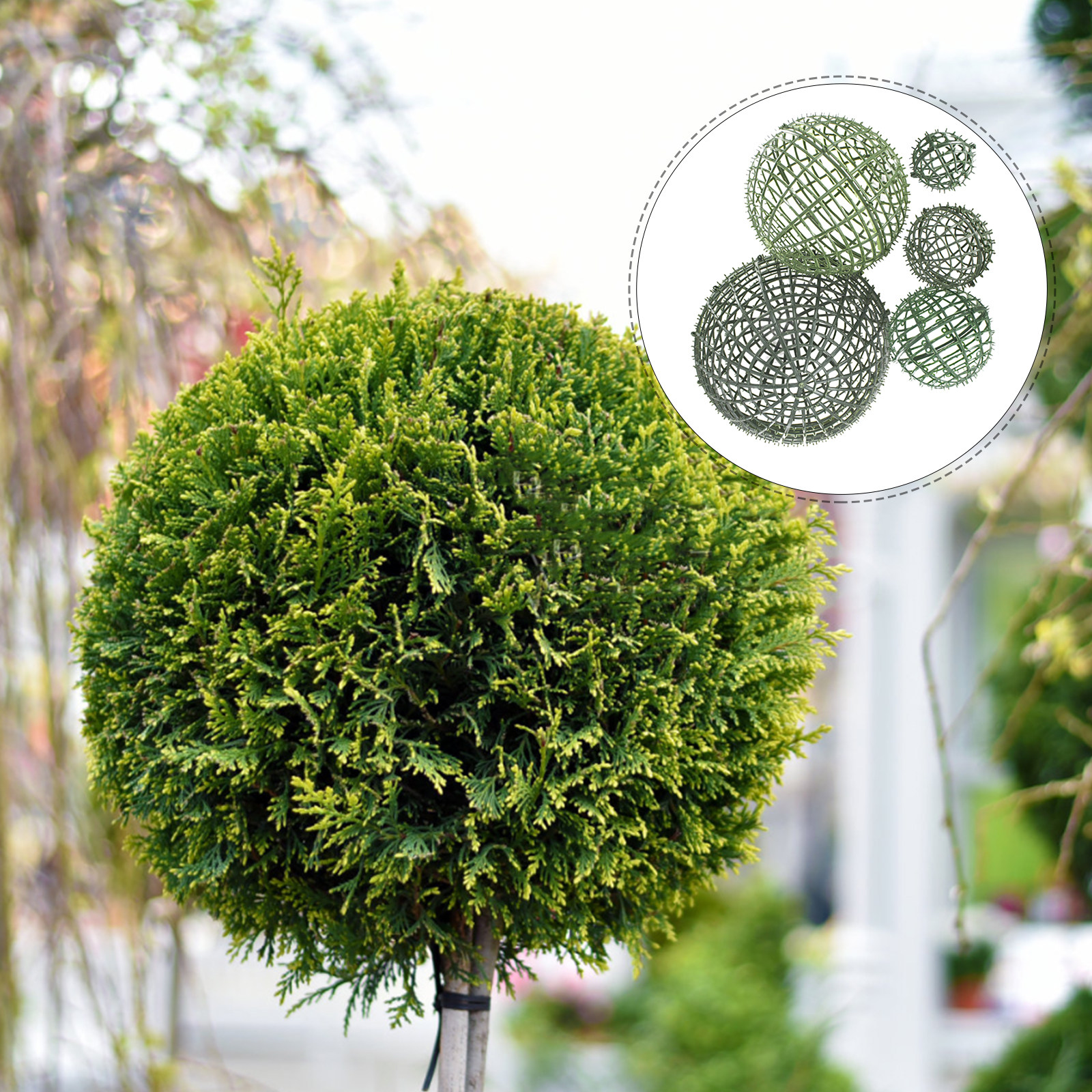 5Pcs Floral Plant Topiary Ball - Wedding Support recensie en prijs