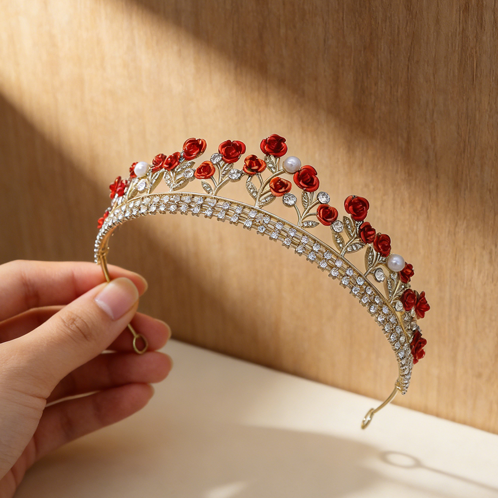 Baroque Crown Wedding Headwear - Wedding Party Supply recensie en prijs