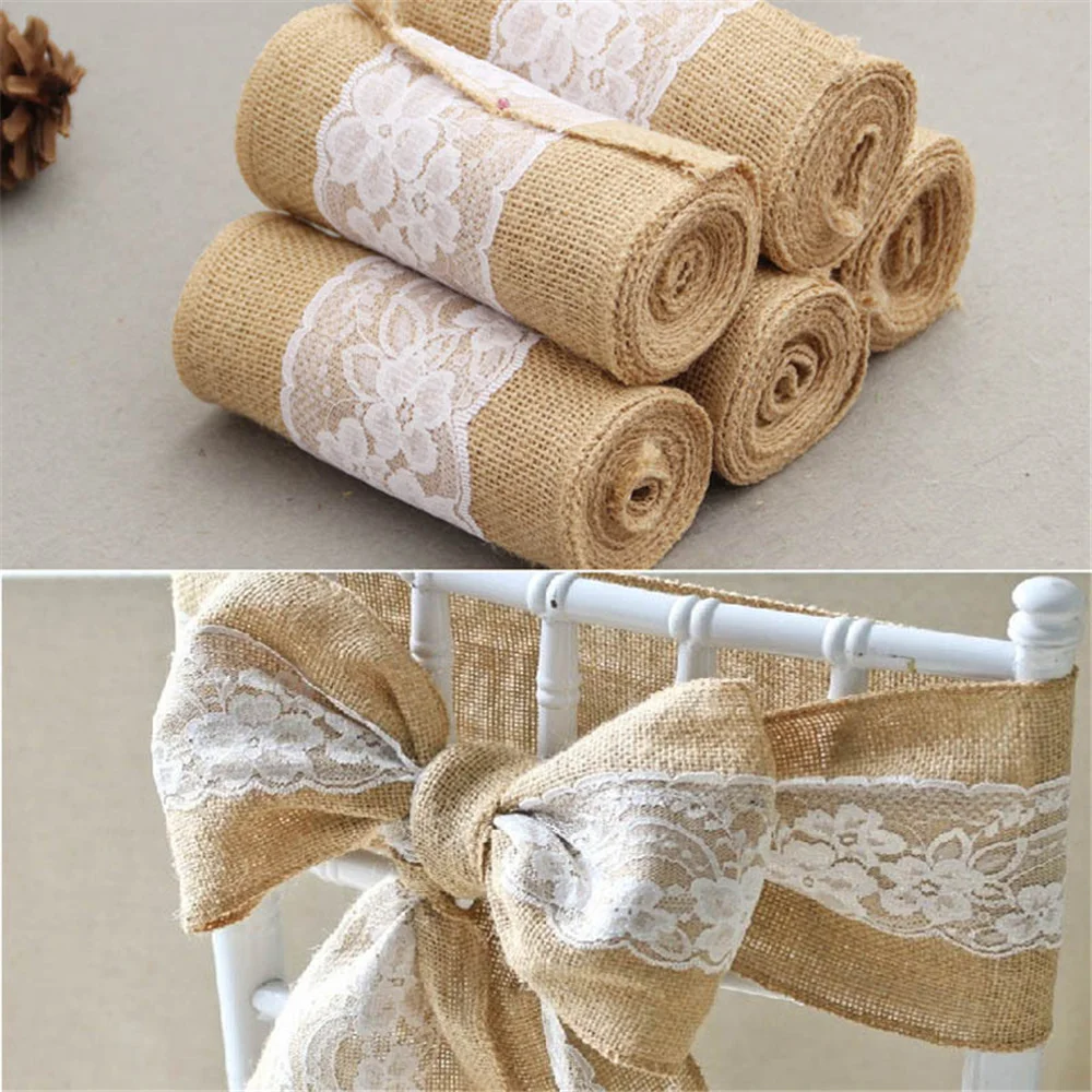 10PC Linen Chair Back Decorati - Supply Wedding Venue recensie en prijs