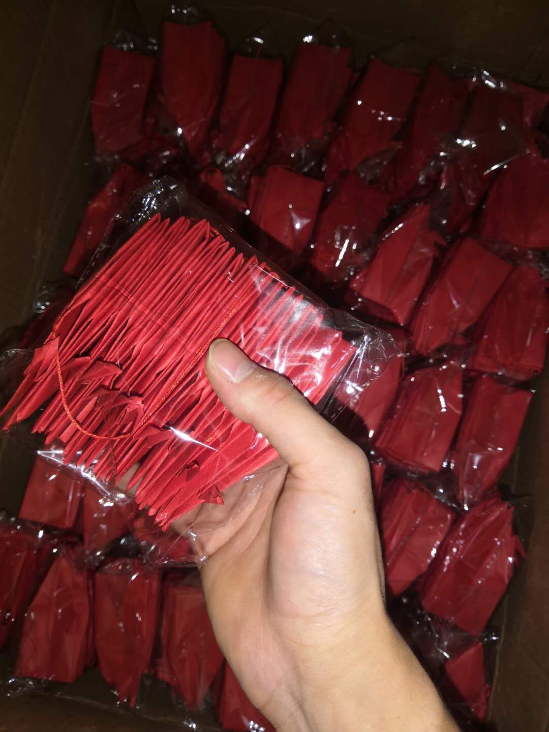 Red Paper Crane Decoration Han - Supply Wedding Venue recensie en prijs