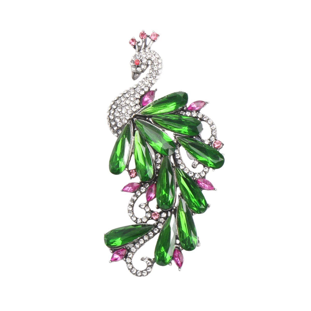 Luxury Rhinestones Peacock Bro - Suit Supply Wedding Party recensie en prijs