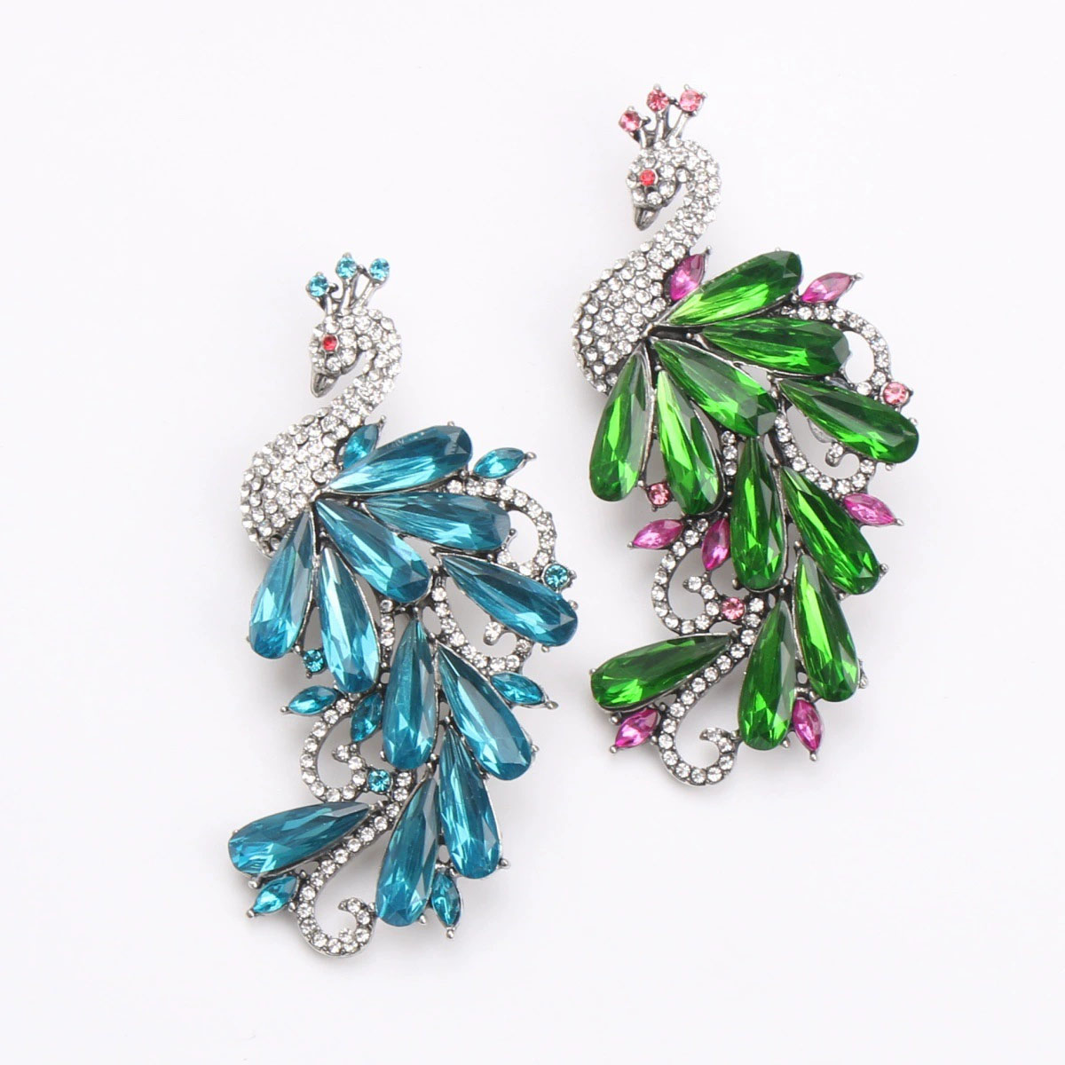 Luxury Rhinestones Peacock Bro - Suit Supply Wedding Party recensie en prijs