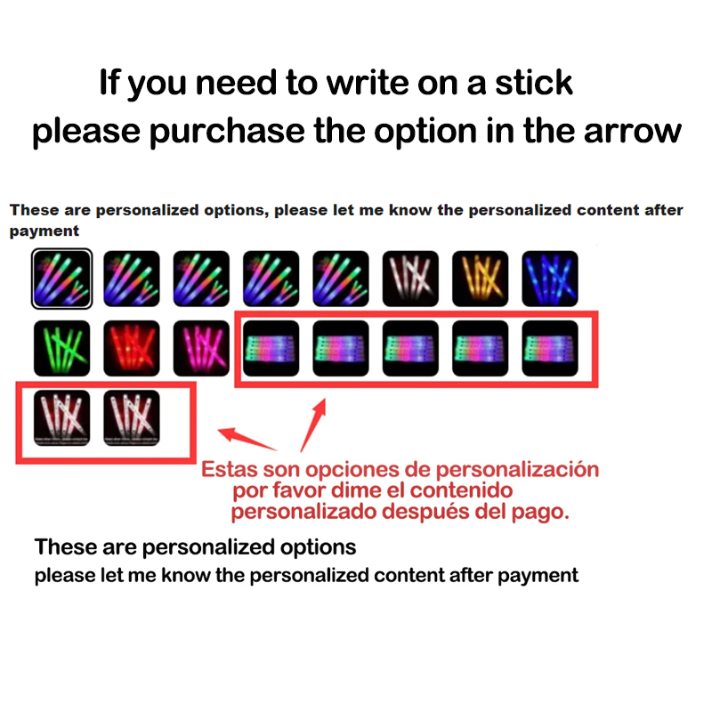 12/30/60Pcs LED Glow Sticks Bu - Wedding Supply In Bulk recensie en prijs